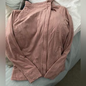 Brand new suede zip up super soft